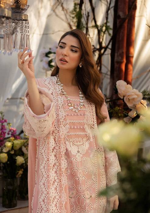 Kahf Premium | Luxury Lawn 25 | KLR-2A Olivia by Maria Faisal - Registered Vendor of : Kahf Premium - type : Ladies Clothes - 100% original wedding dresses