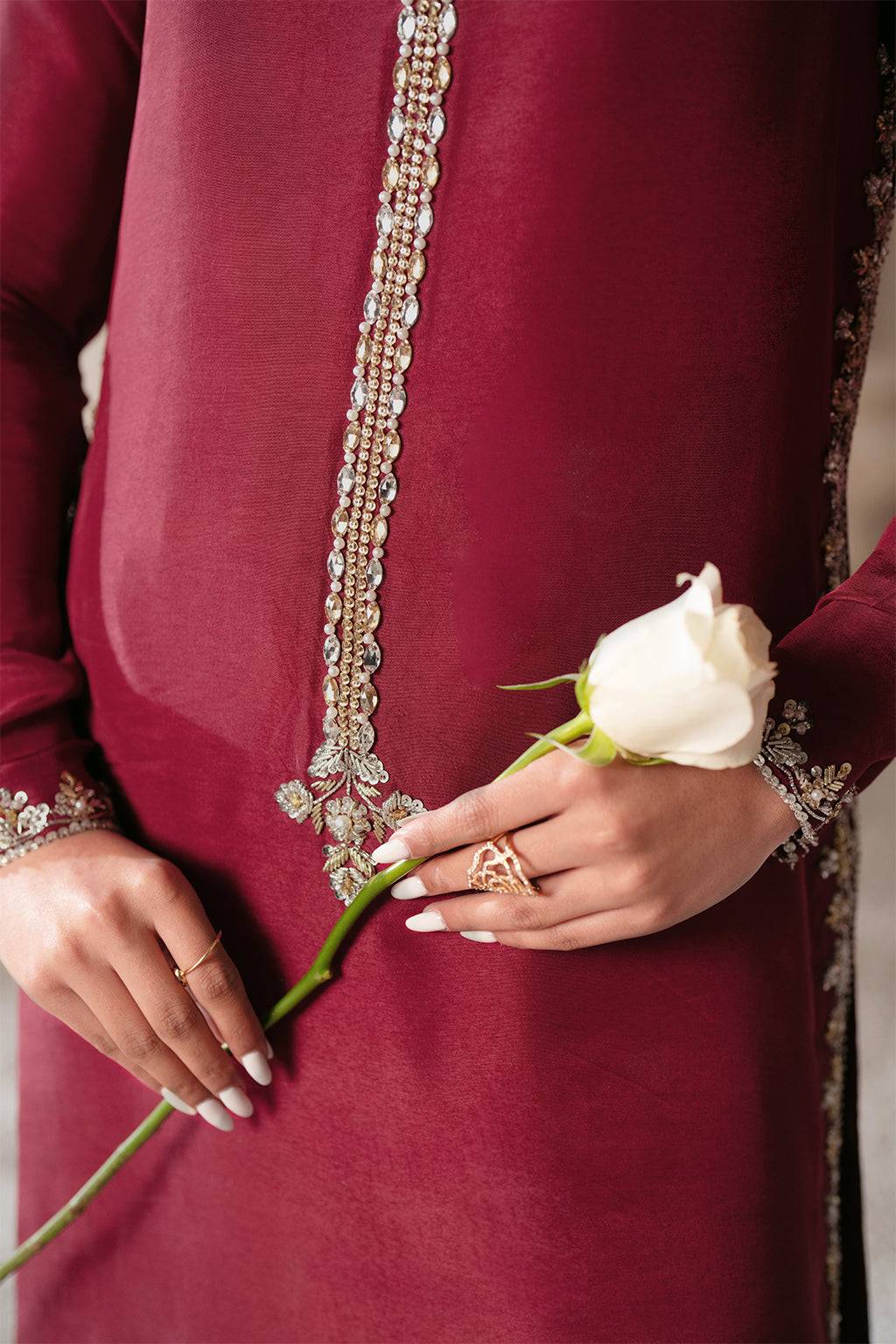 Ajr Couture | Symphony Luxe Festive 25 | Rebel Rose by Maria Faisal - Registered Vendor of : AJR Couture - type : Ladies Clothes - 100% original wedding dresses