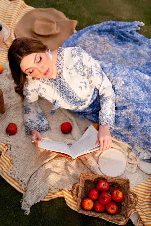 Aabyaan | Shezlin Chikankari Ramadan Edit 25 | ELYSIA (AR-01) by Maria Faisal - Registered Vendor of : Aabyaan - type : Ladies Clothes - 100% original wedding dresses