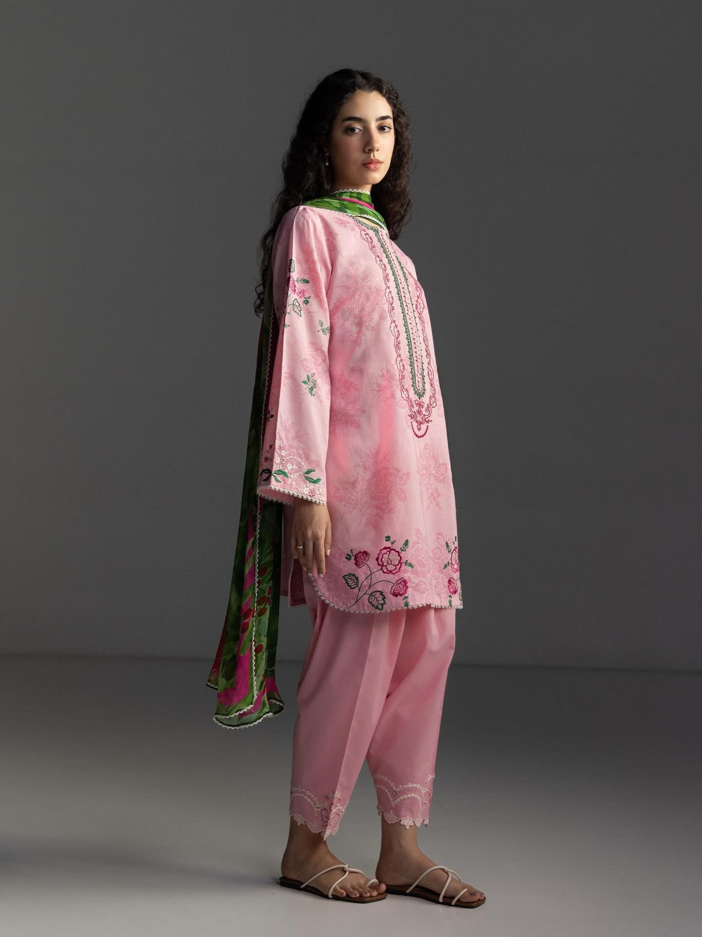 Zara Shahjahan | Coco Lawn 26 | Miro-2A - Luxury Dress - available at Maria Faisal in UK and USA.