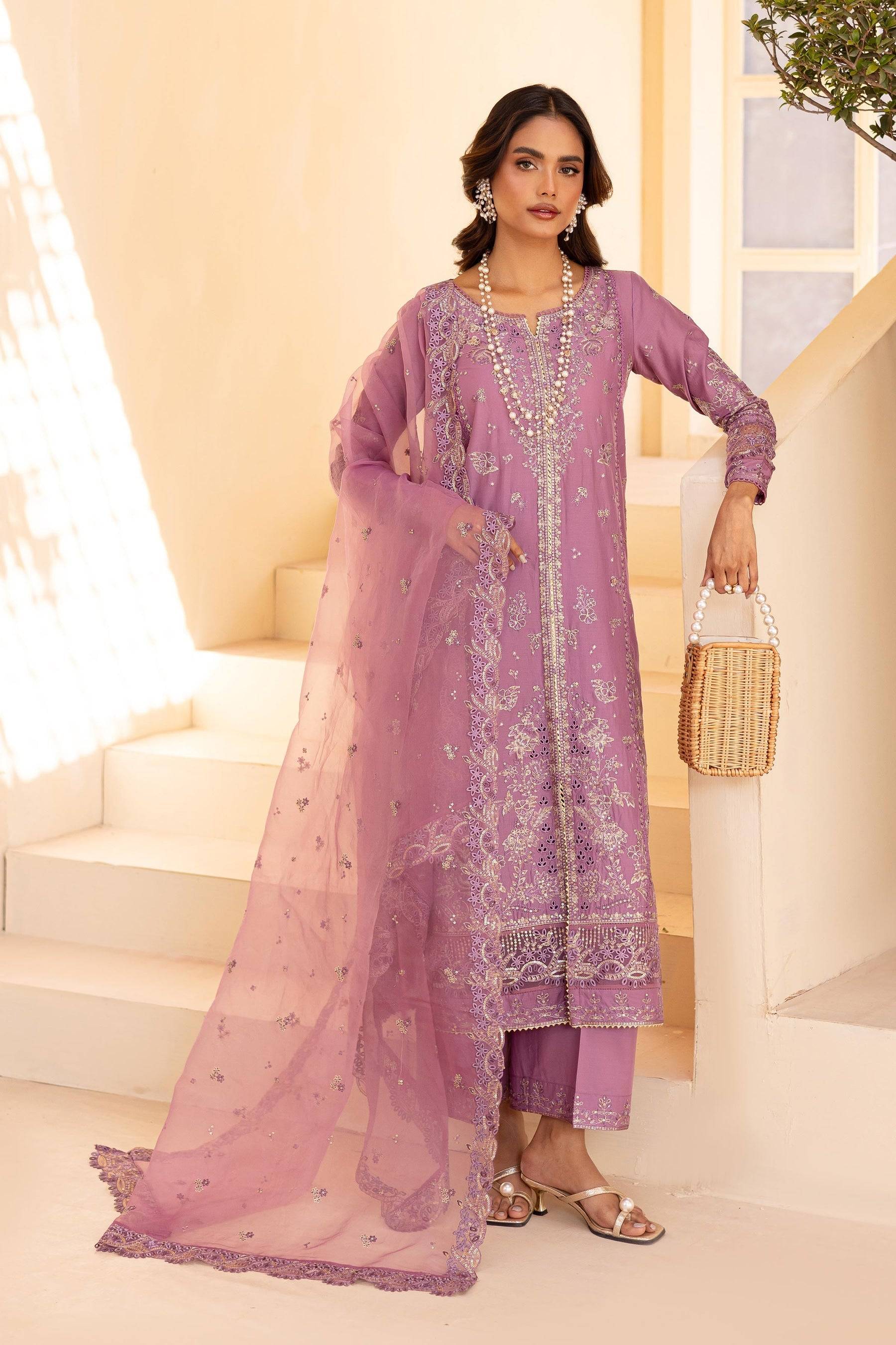 Batik | Cyra Luxury Solids | Tofu by Maria Faisal - Registered Vendor of : Batik - type : Ladies Clothes - 100% original wedding dresses