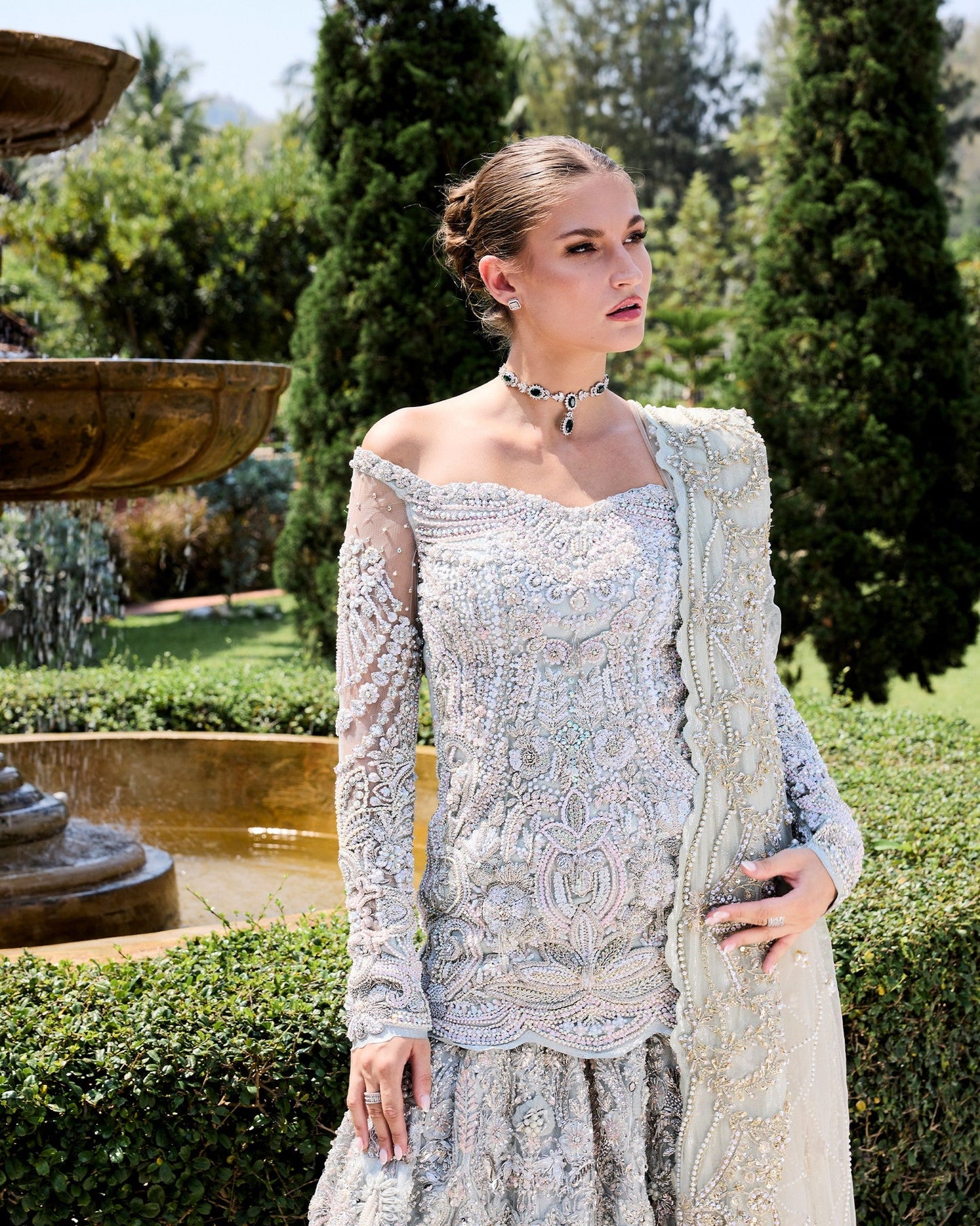 Mysie by Tahira | Alara Bridals 26 | ARIN - Bridal Dress - available at Maria Faisal in UK and USA.