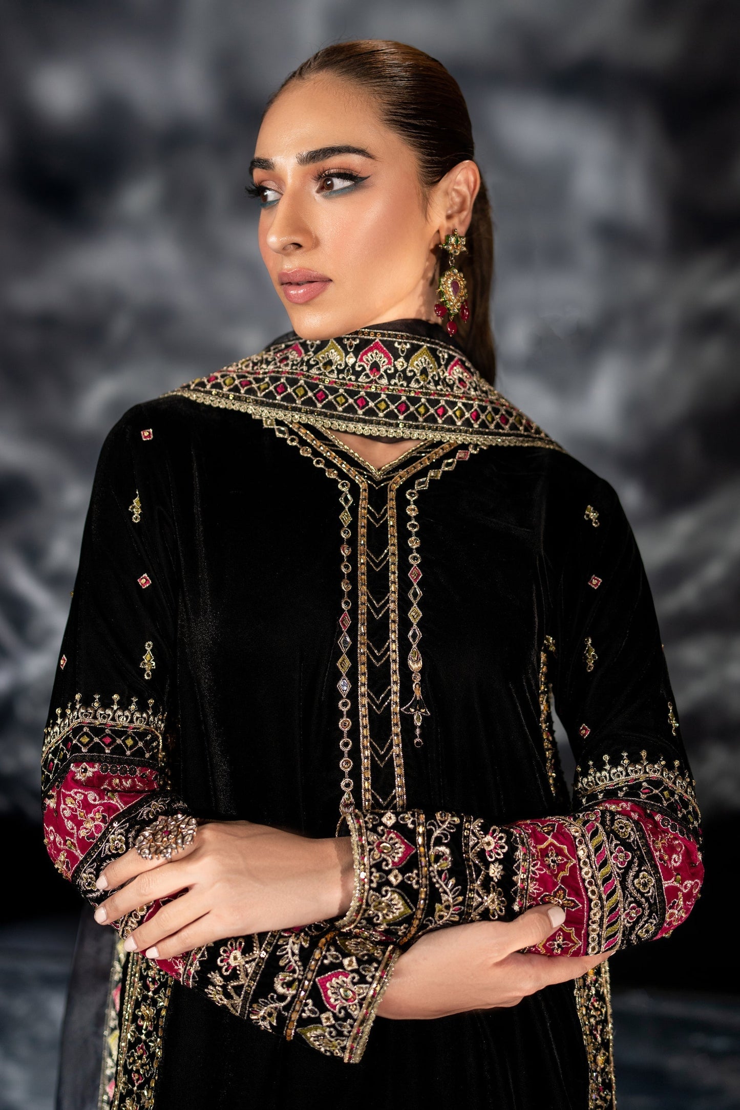 Naqshi | Makhmal 24 | ADHAN - Ladies Clothes - Maria Faisal