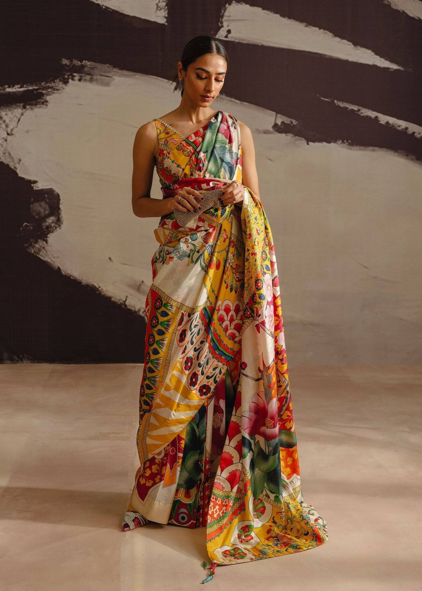 Mahgul | Eye of Cemal | Tangerine Dance by Maria Faisal - Registered Vendor of : Mahgul - type : Ladies Clothes - 100% original wedding dresses