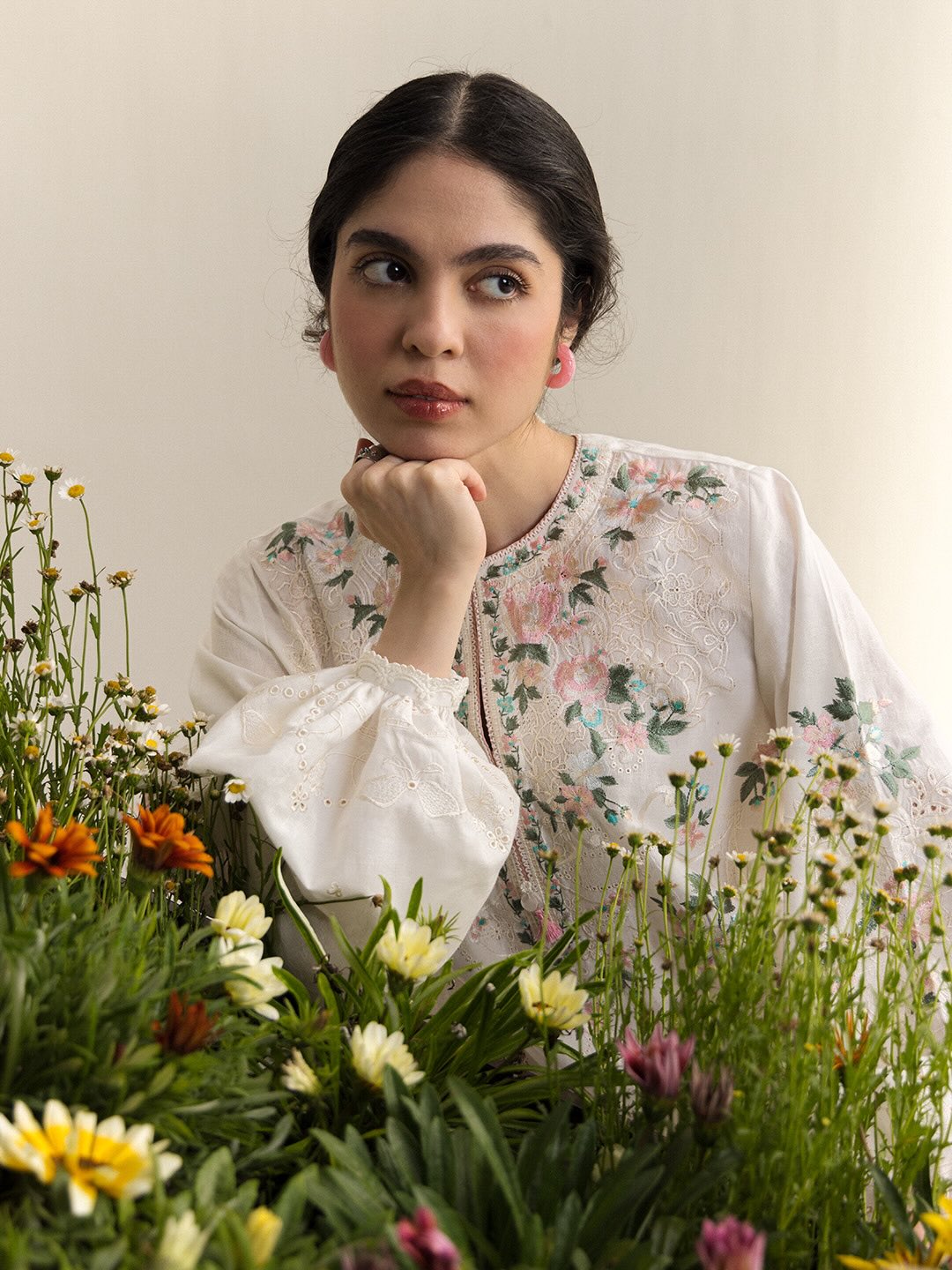 Zara Shahjahan | Coco Lawn 26 | Arlo-7A - Luxury Dress - available at Maria Faisal in UK and USA.