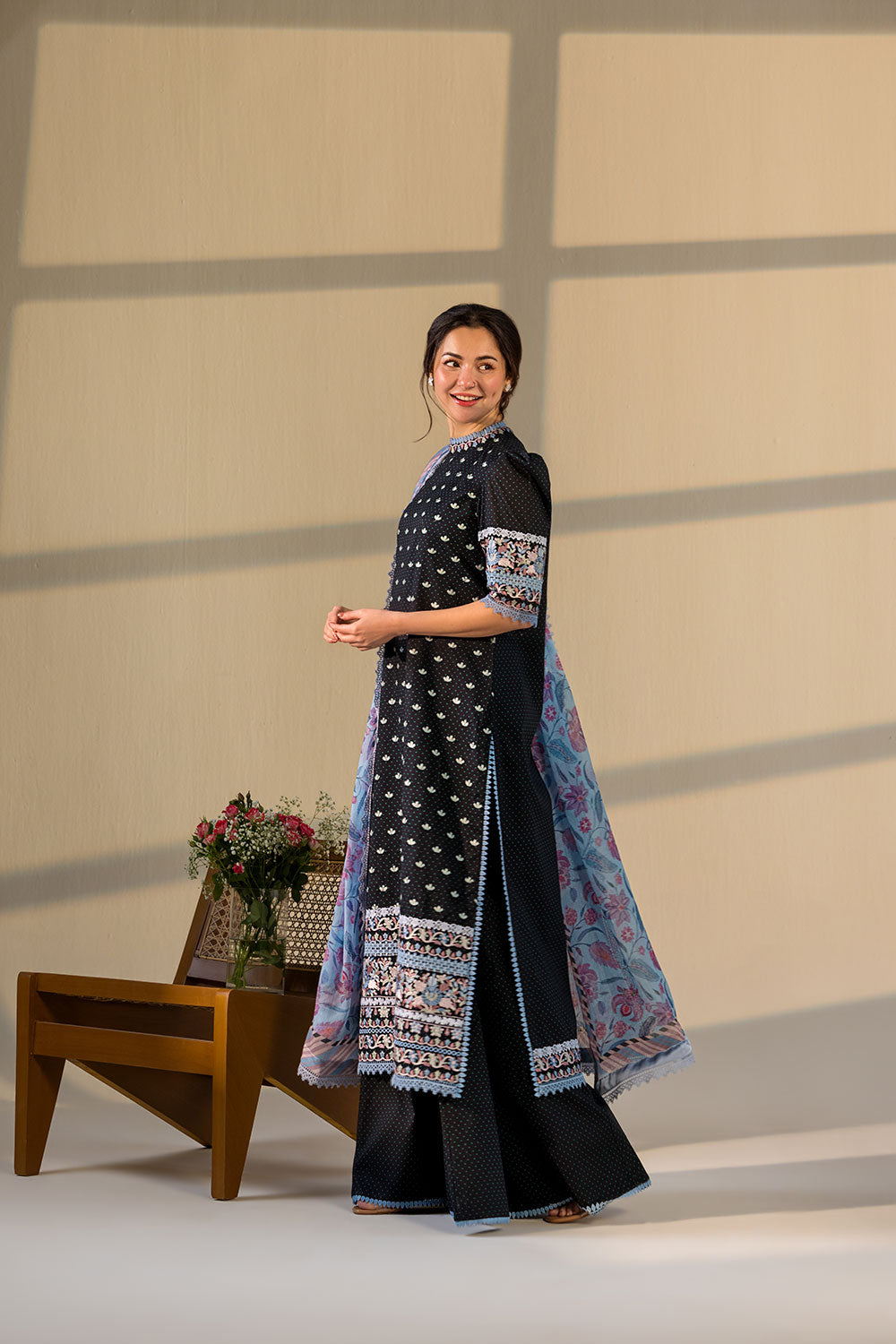 Sobia Nazir | Vital 26 | 6B - Luxury Dress - available at Maria Faisal in UK and USA.