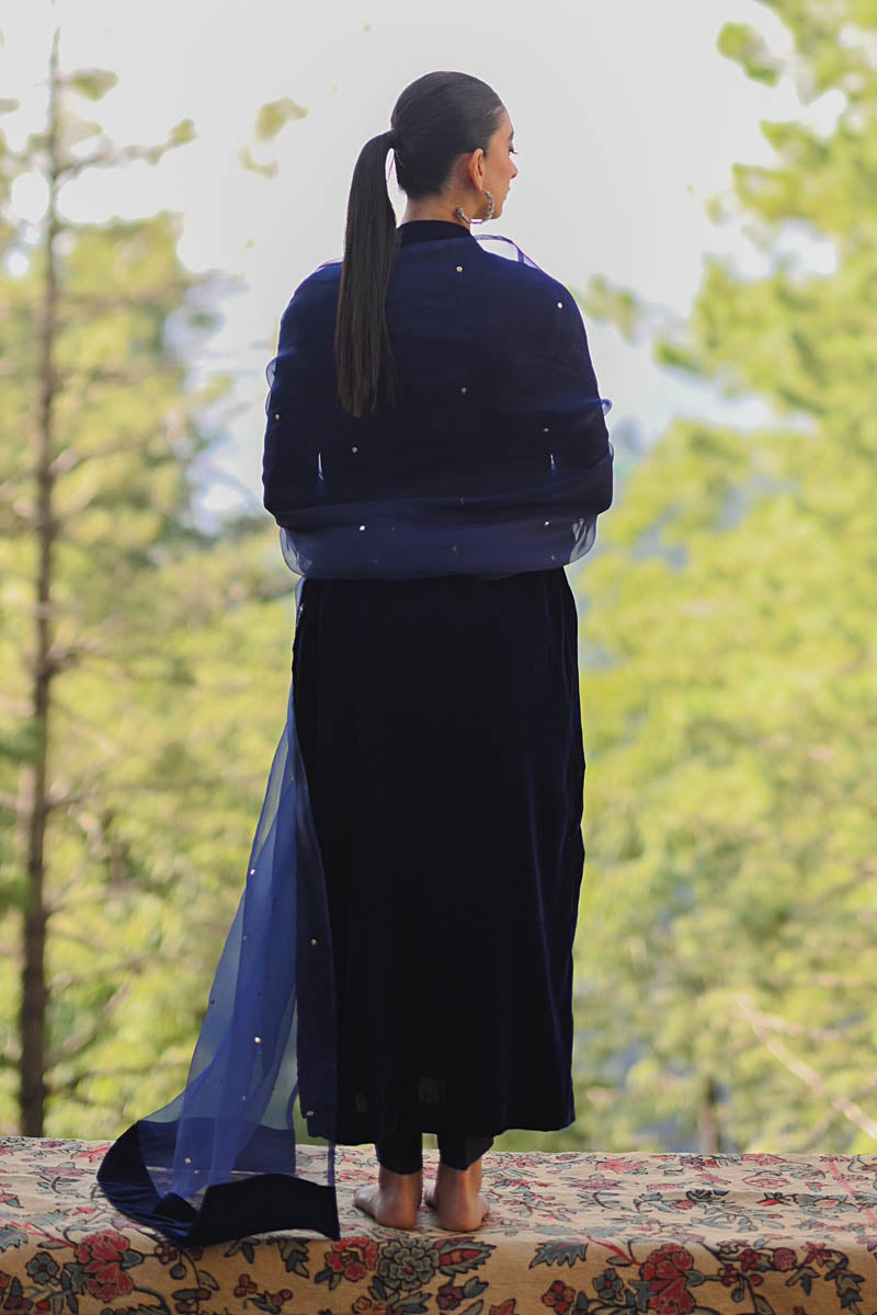 Hue Pret | Farasha Luxury Winter | Meliha - Ladies Clothes - Maria Faisal