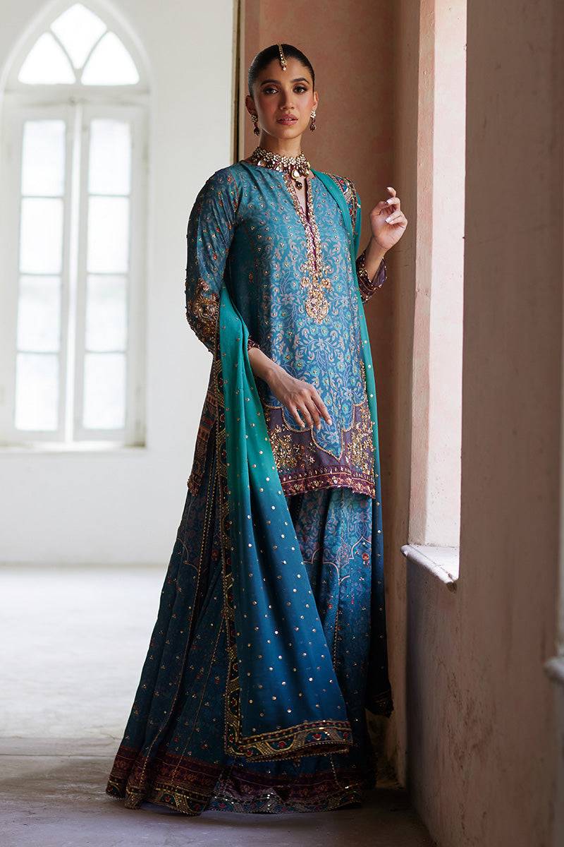 Mina Hassan | Formal Dholki Collection | Leela by Maria Faisal - Registered Vendor of : Mina Hassan - type : Ladies Clothes - 100% original wedding dresses
