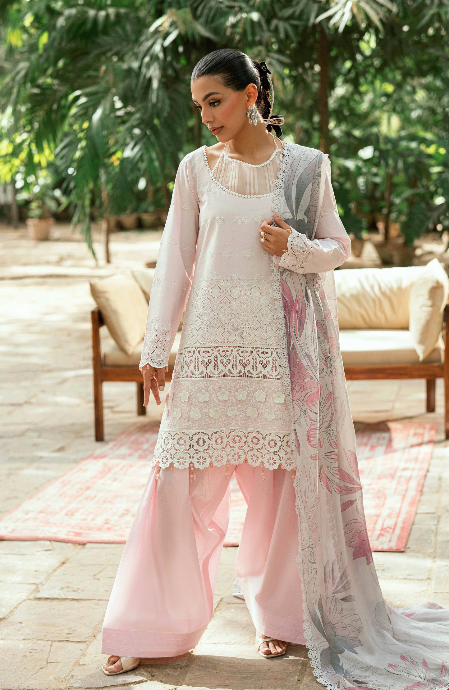 Al Zohaib | Laserkari Premium Edition 25 | LKP-25-07 by Maria Faisal - Registered Vendor of : Al Zohaib - type : Ladies Clothes - 100% original wedding dresses