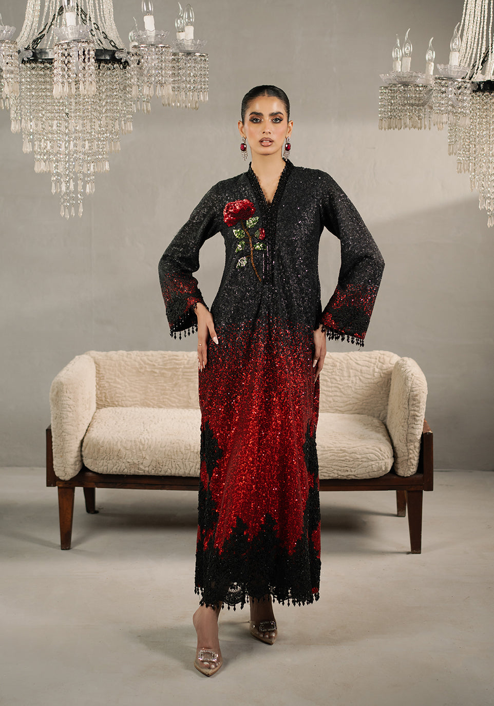 Zarqash | Silk Edit | ZQS 019 AMBER - Ladies Clothes