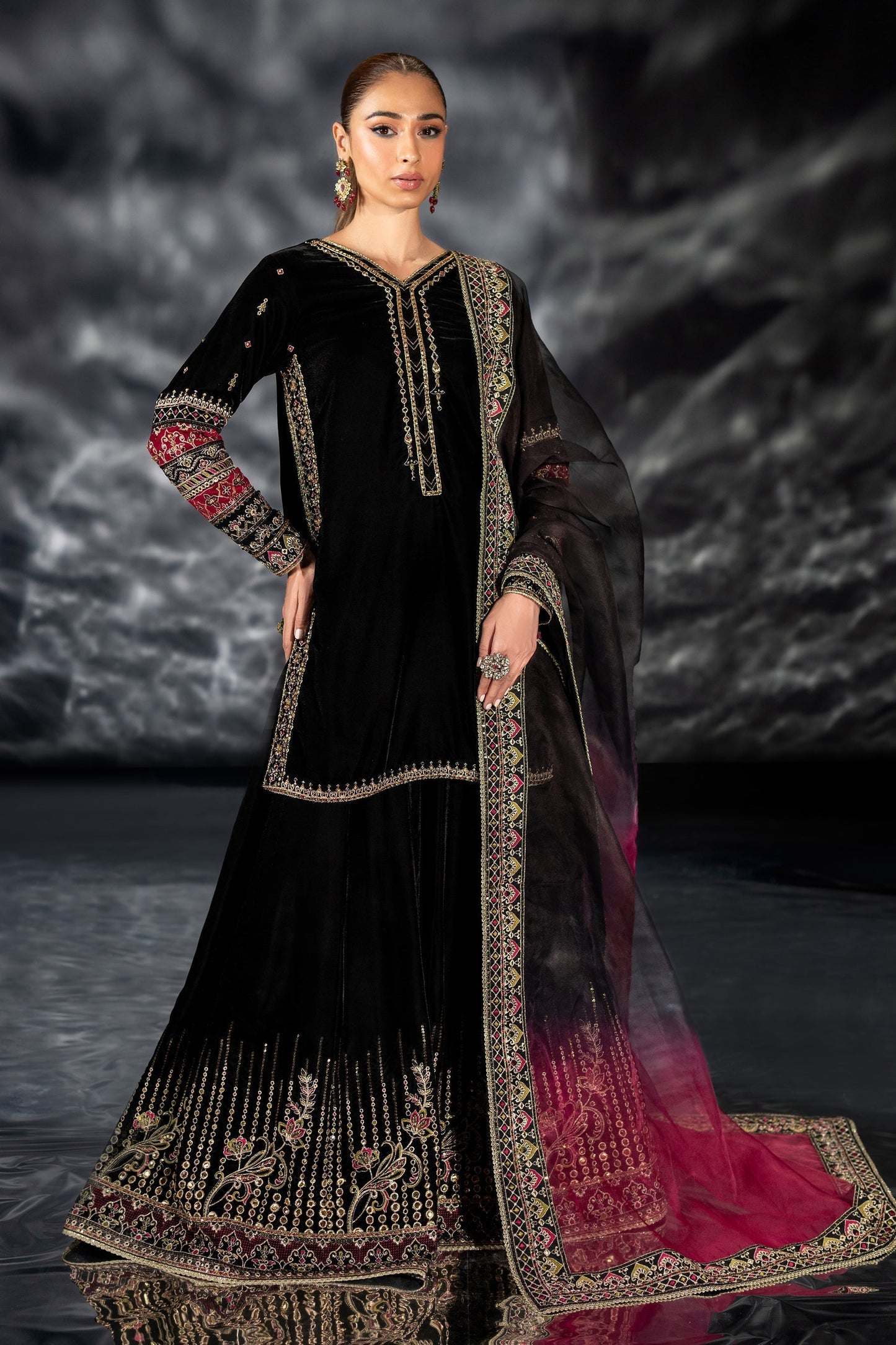 Naqshi | Makhmal 24 | ADHAN - Ladies Clothes - Maria Faisal