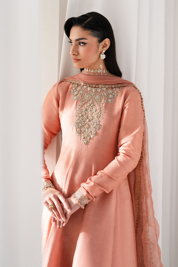 Baroque | Luxury Pret 25 | EMBROIDERED CHIFFON PR-1099 - Ladies Clothes - Maria Faisal