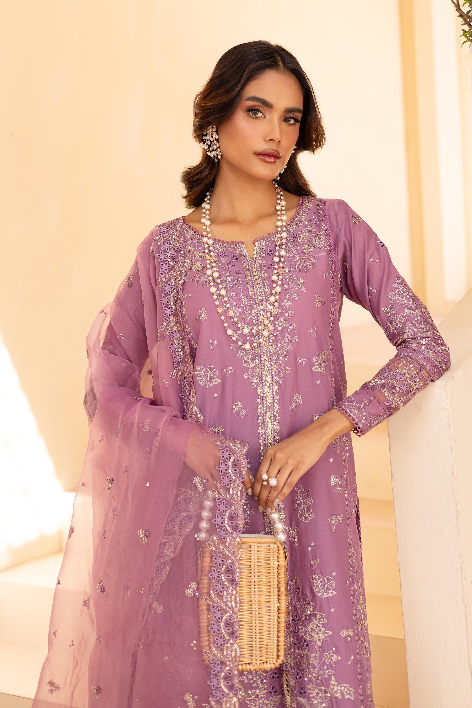 Batik | Cyra Luxury Solids | Tofu by Maria Faisal - Registered Vendor of : Batik - type : Ladies Clothes - 100% original wedding dresses