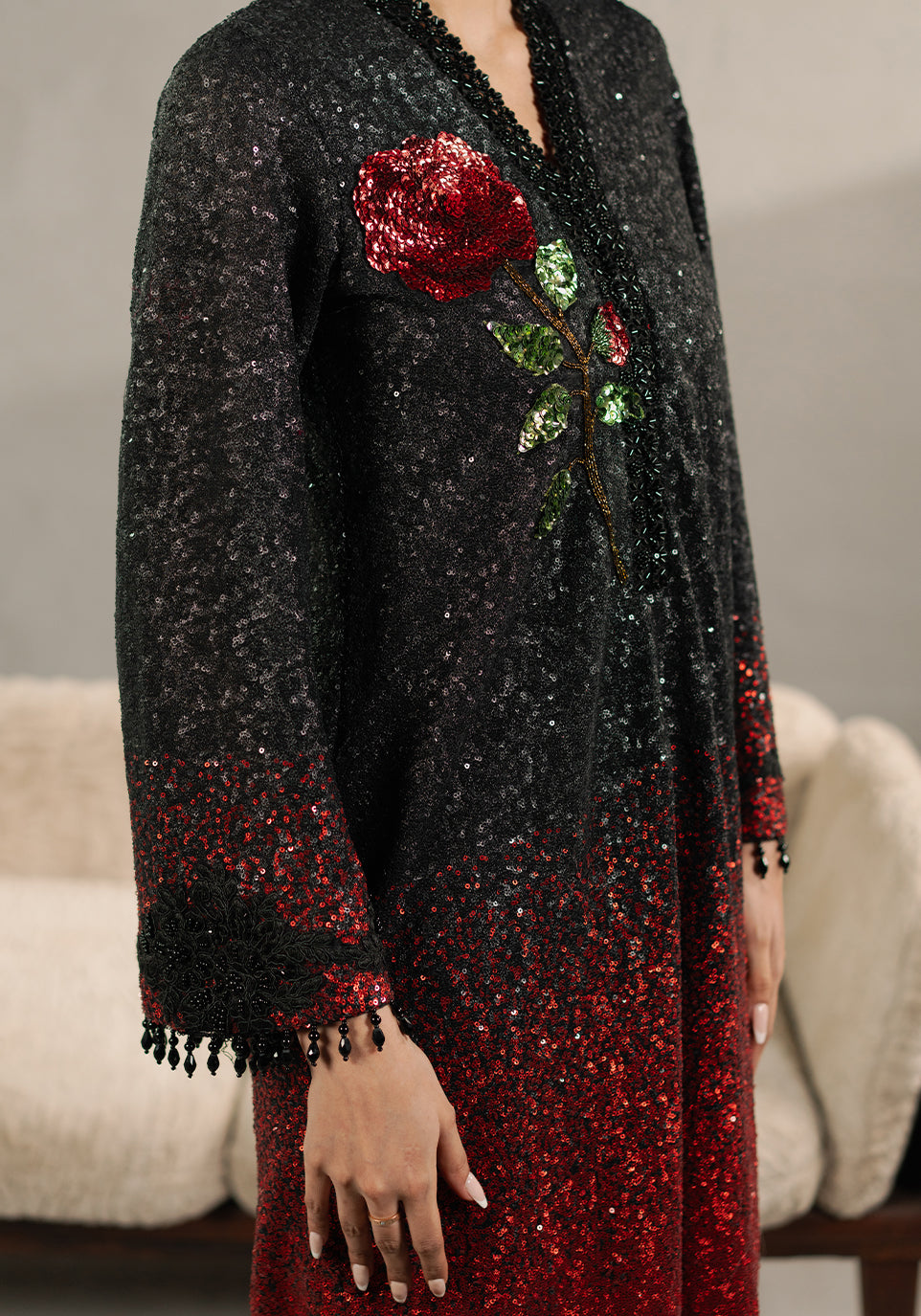 Zarqash | Silk Edit | ZQS 019 AMBER - Ladies Clothes