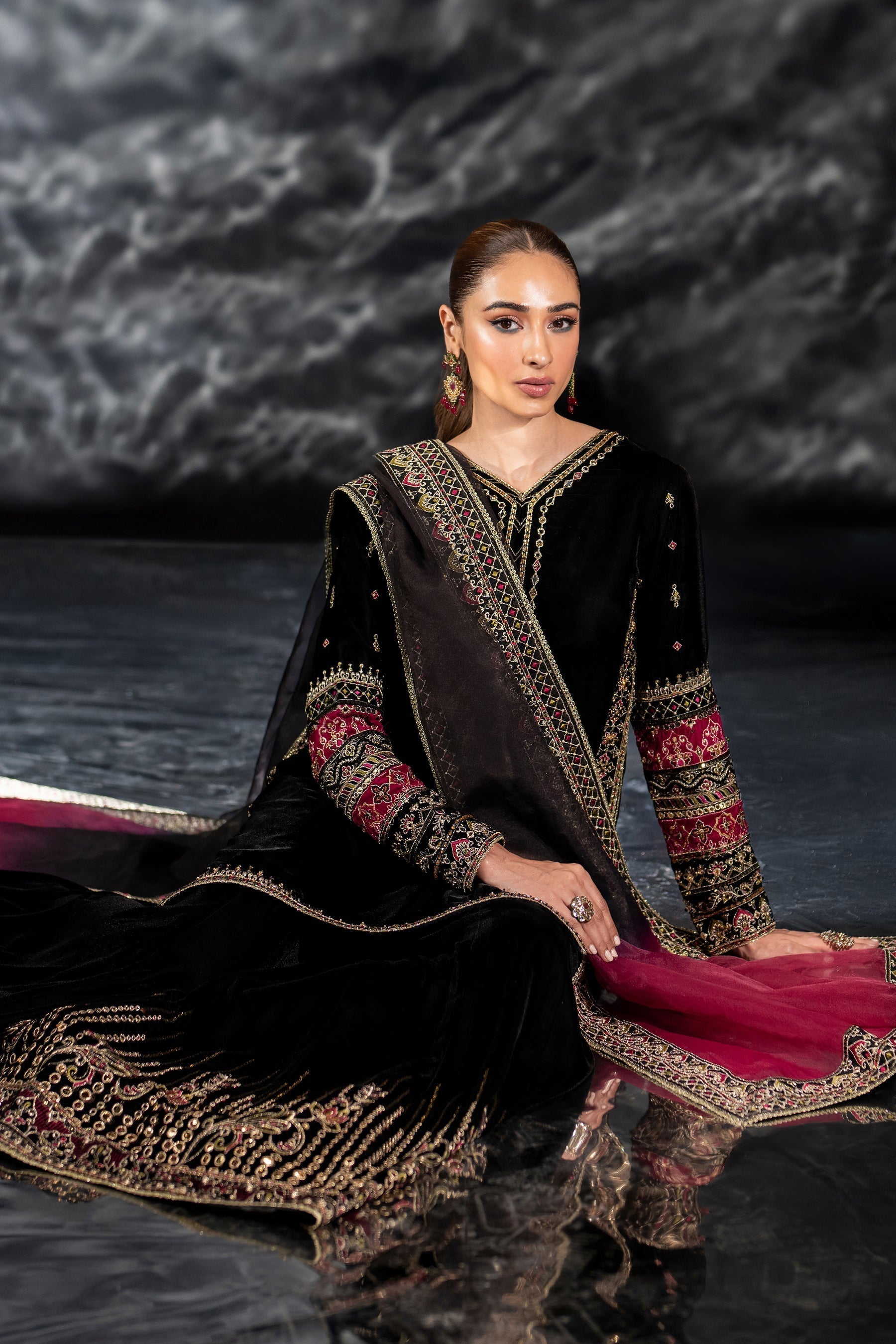 Naqshi | Makhmal 24 | ADHAN - Ladies Clothes - Maria Faisal