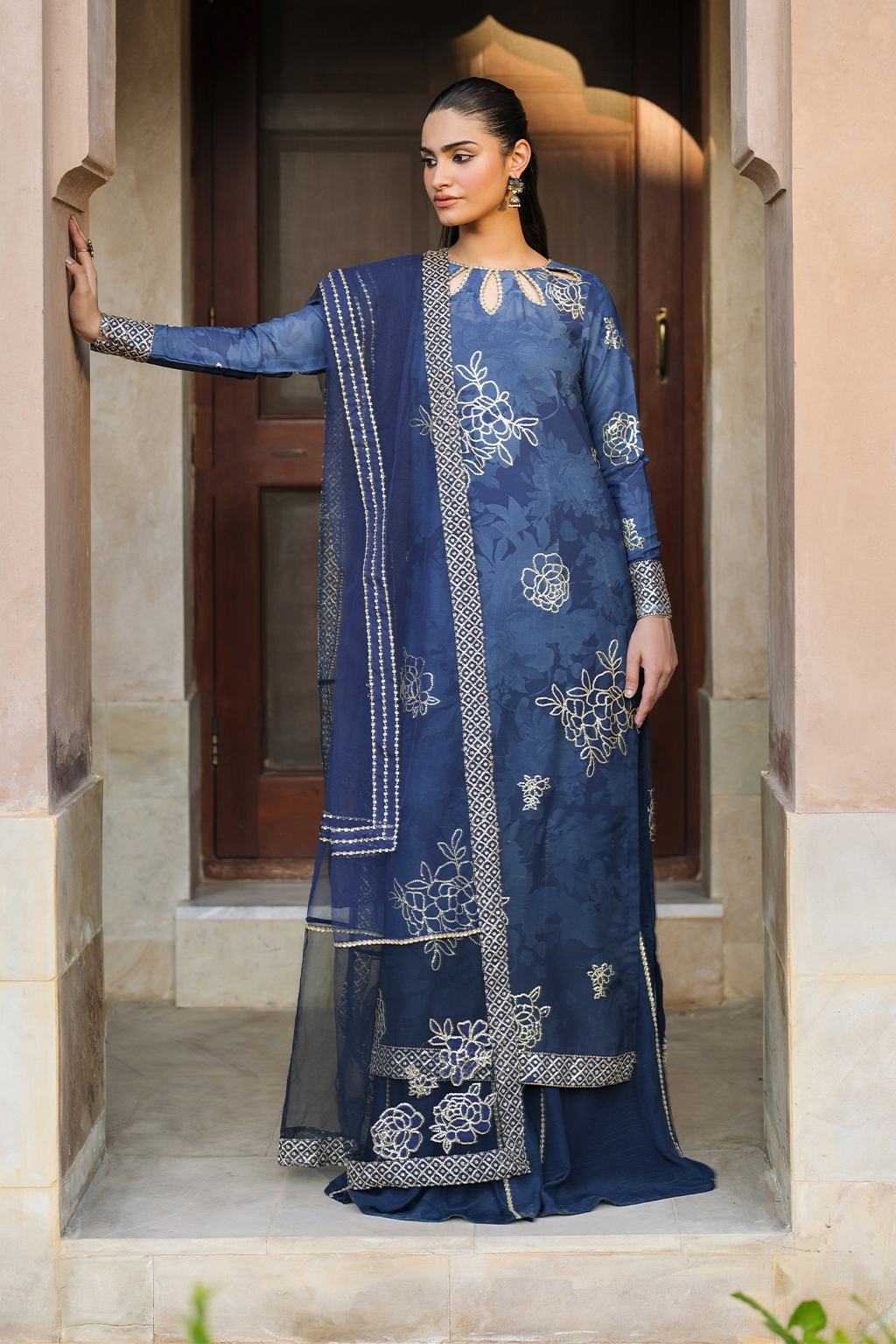 Iznik | Bandhani Formals | UE-331 - Ladies Clothes
