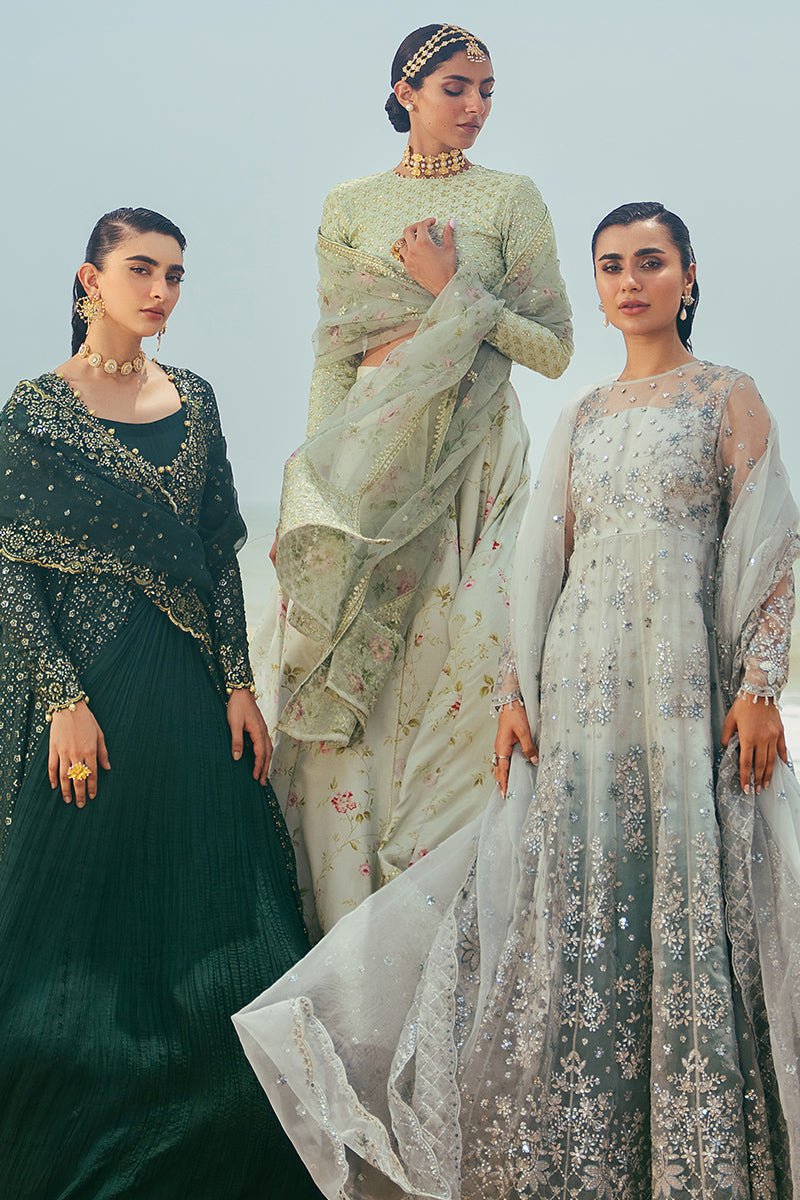 Cross Stitch | Wedding Collection 24 | SAFFRON CHARM - Ladies Clothes - Maria Faisal