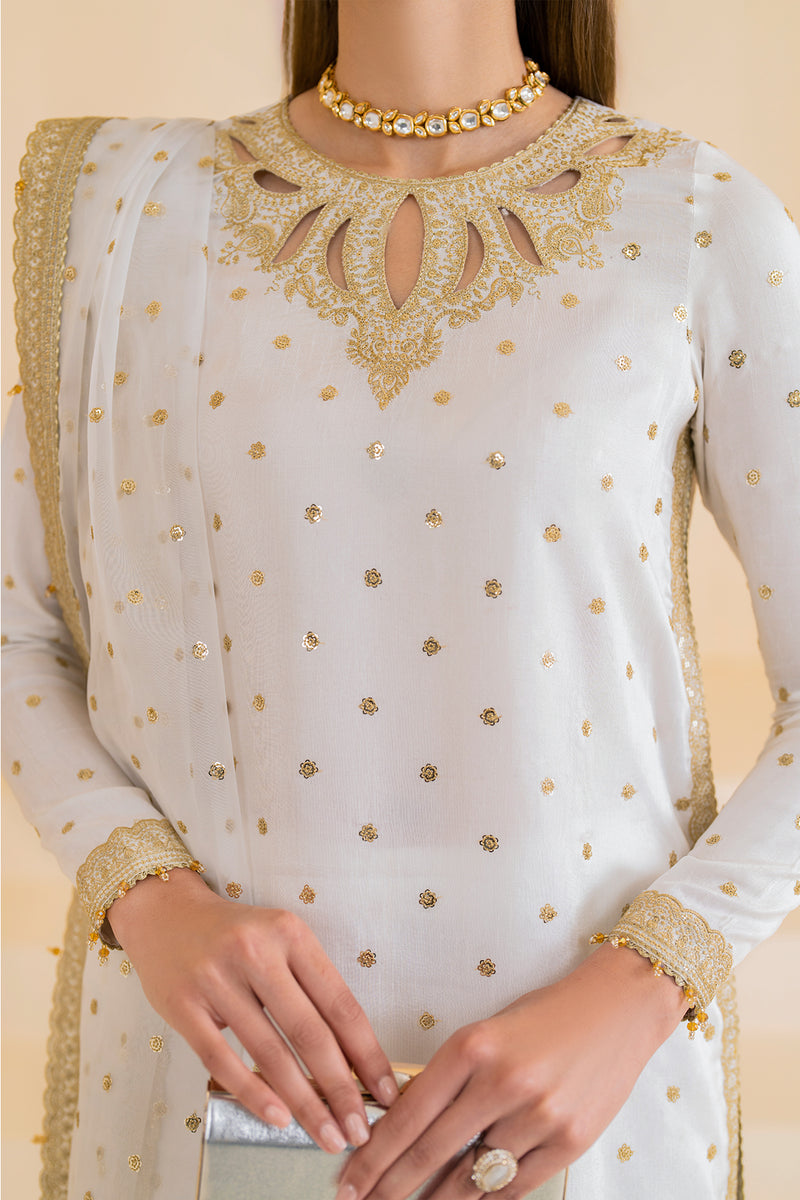 Jazmin | Formals Collection | Raw Silk UR-7020 - Ladies Clothes - Maria Faisal