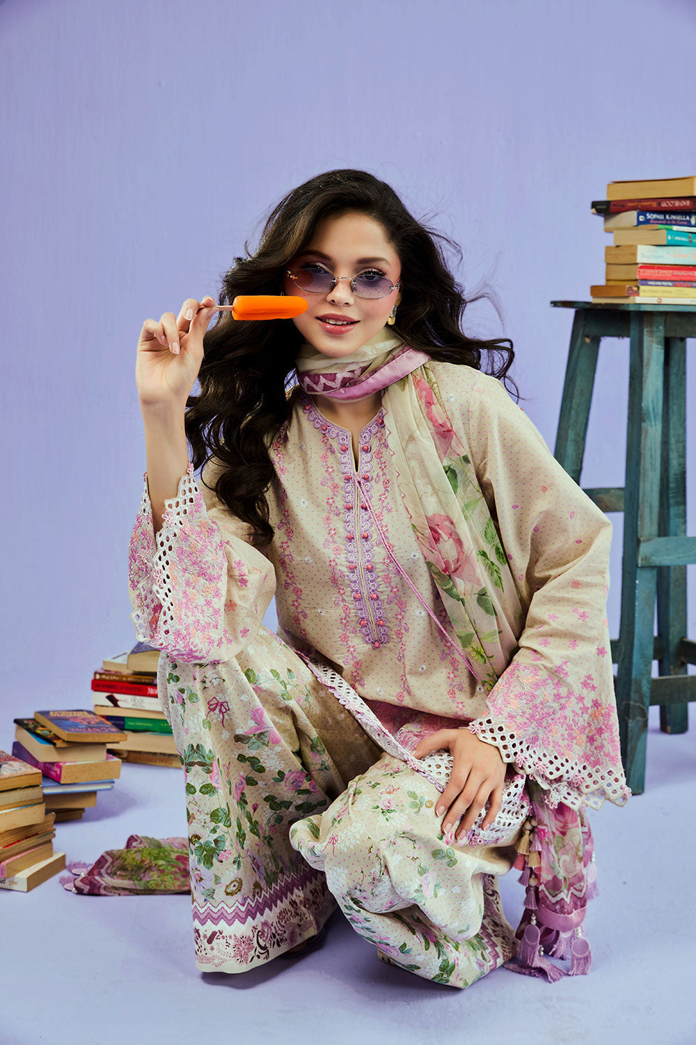 Sobia Nazir | Vital 26 | 7B - Luxury Dress - available at Maria Faisal in UK and USA.