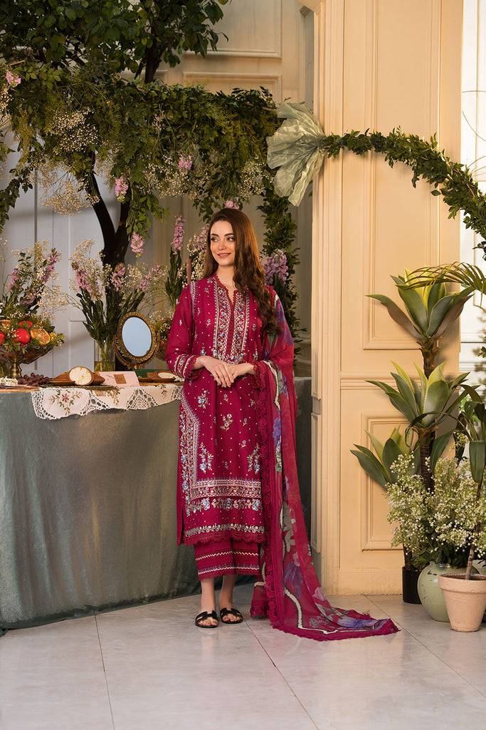 Sobia Nazir | Vital Lawn 25 | 7B by Maria Faisal - Registered Vendor of : Sobia Nazir - type : Ladies Clothes - 100% original wedding dresses