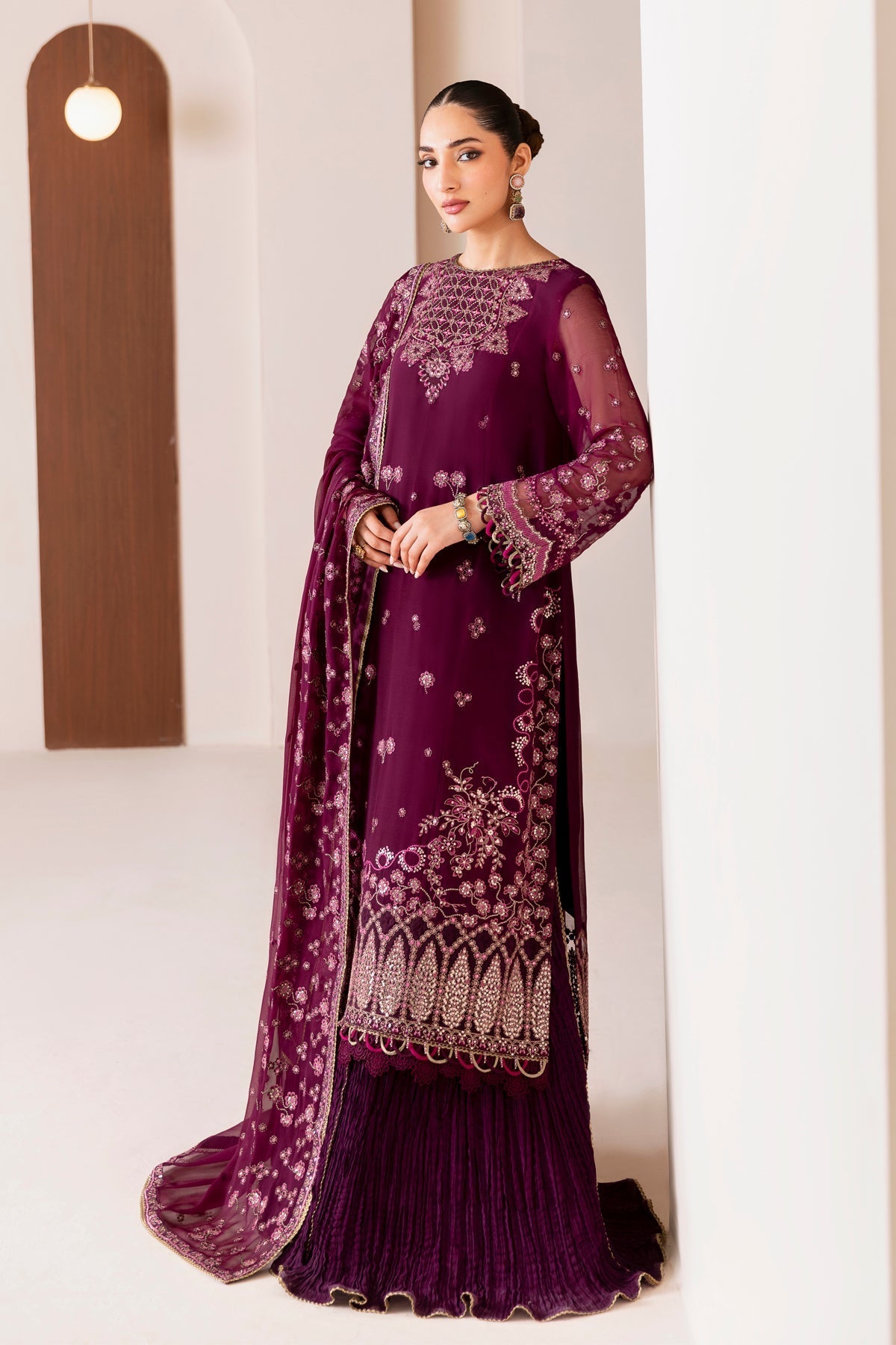 AROOSH – authentic Pakistani dress from the Luxury Formals 25 collection for women in the UK