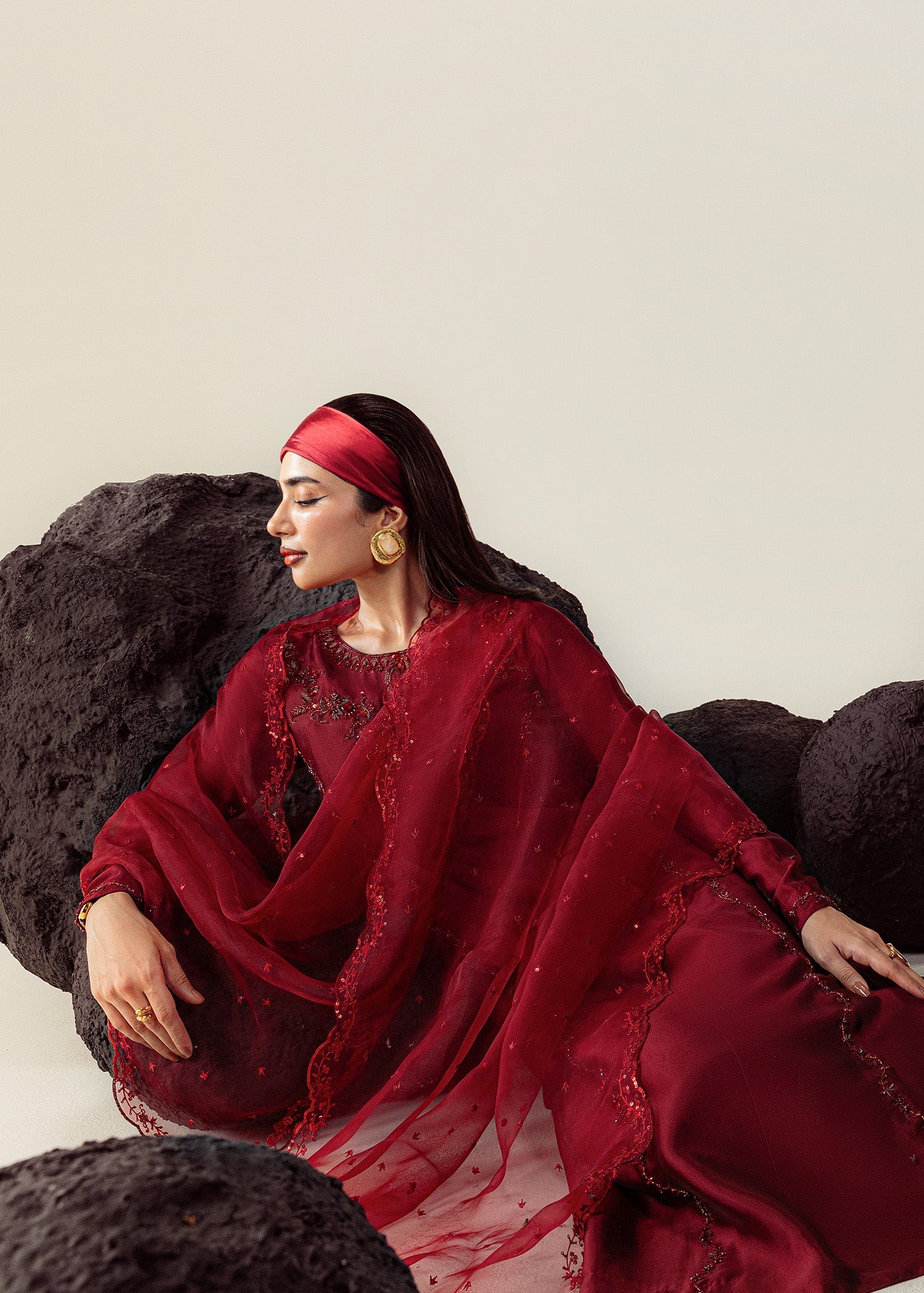 Mahum Asad | The Sirens | Majesty - Formal Dress - available at Maria Faisal in UK and USA.