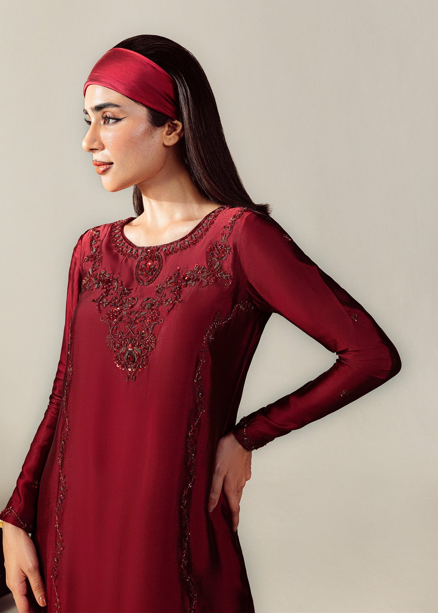 Mahum Asad | The Sirens | Majesty - Formal Dress - available at Maria Faisal in UK and USA.