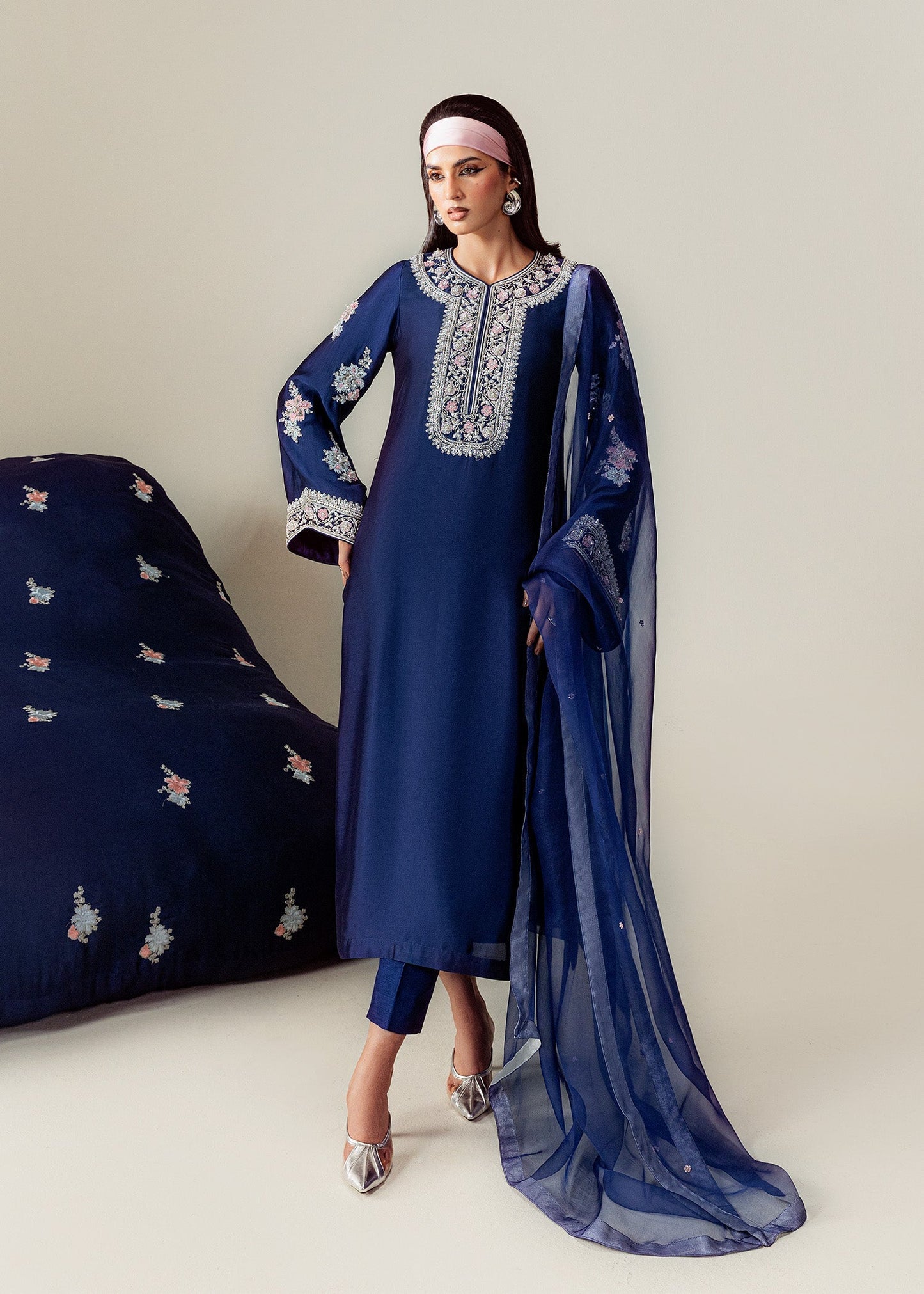 Mahum Asad | The Sirens | Twilight - Formal Dress - available at Maria Faisal in UK and USA.