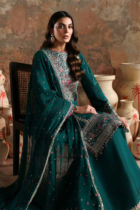 Emaan Adeel | Afsana e Silk | ZEHNASEEB - Formal Dress - available at Maria Faisal in UK and USA.