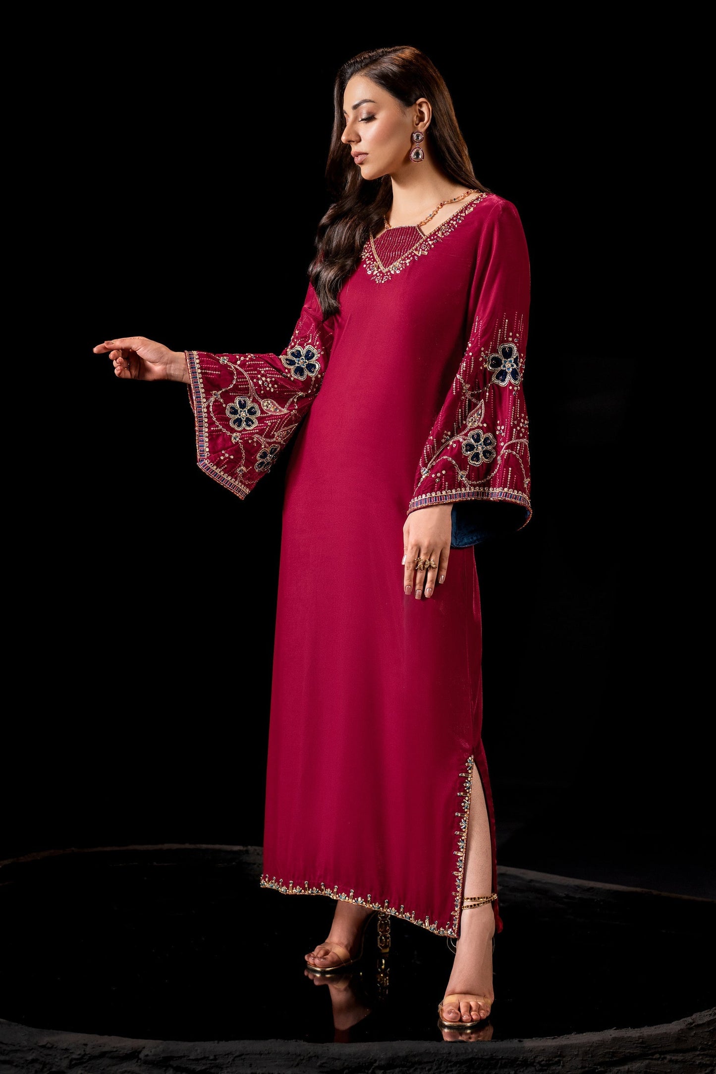 Naqshi | Makhmal 24 | NINA - Ladies Clothes - Maria Faisal