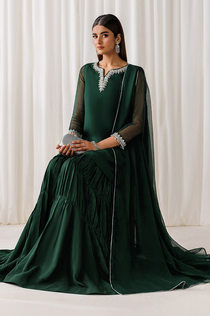 Baroque | Luxury Pret 26 | EN-1291 - Luxury Dress - available at Maria Faisal in UK and USA.