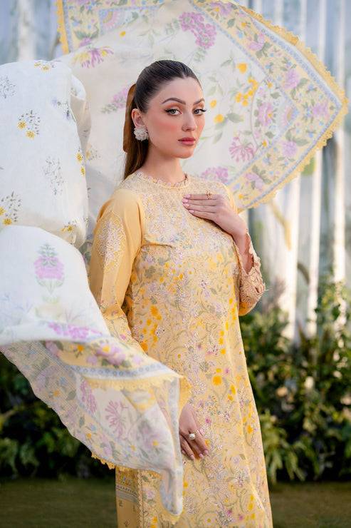 Aabyaan | Shezlin Chikankari Ramadan Edit 25 | NISA (AR-02) by Maria Faisal - Registered Vendor of : Aabyaan - type : Ladies Clothes - 100% original wedding dresses