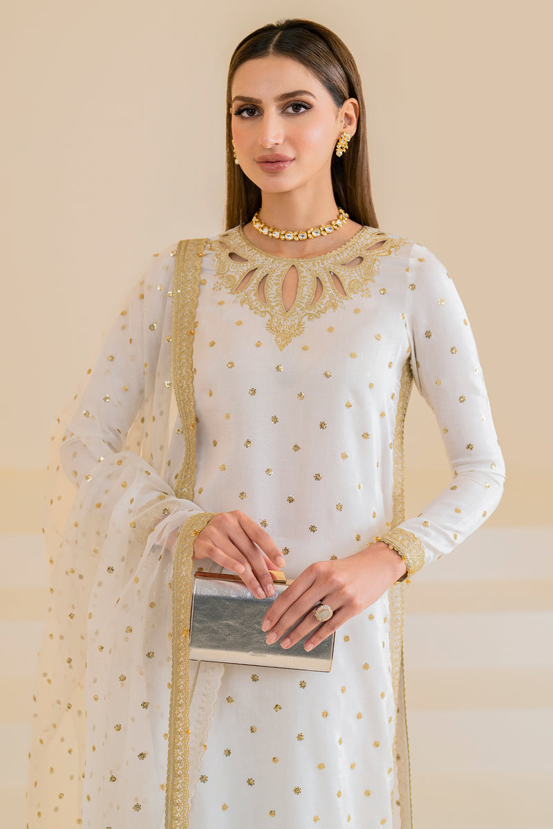 Jazmin | Formals Collection | Raw Silk UR-7020 - Ladies Clothes - Maria Faisal