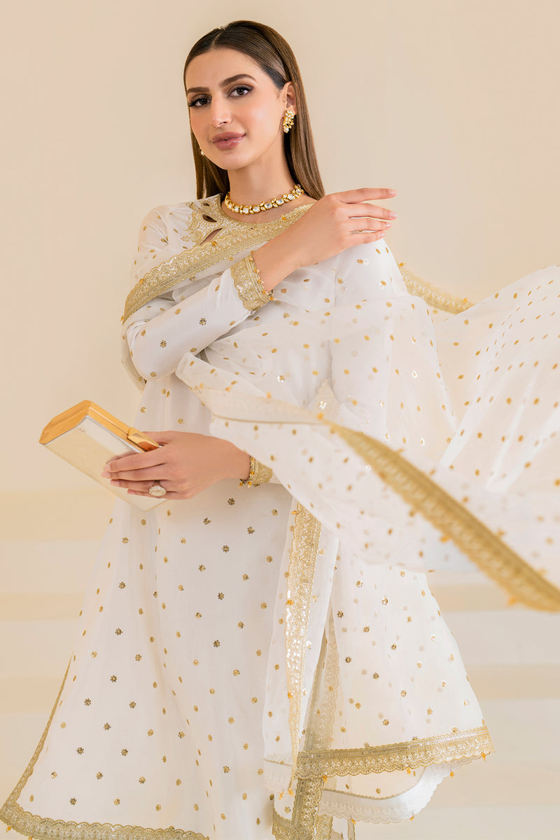 Jazmin | Formals Collection | Raw Silk UR-7020 - Ladies Clothes - Maria Faisal