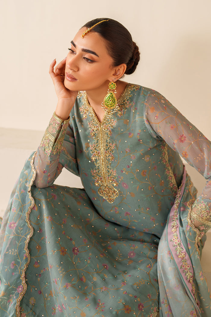 Baroque | Luxury Pret Formals | UF-4278 - Formal Dress - available at Maria Faisal in UK and USA.