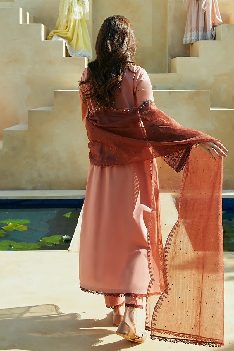 Cross Stitch | Premium Lawn 24 | ARID SAND - Ladies Clothes - Maria Faisal