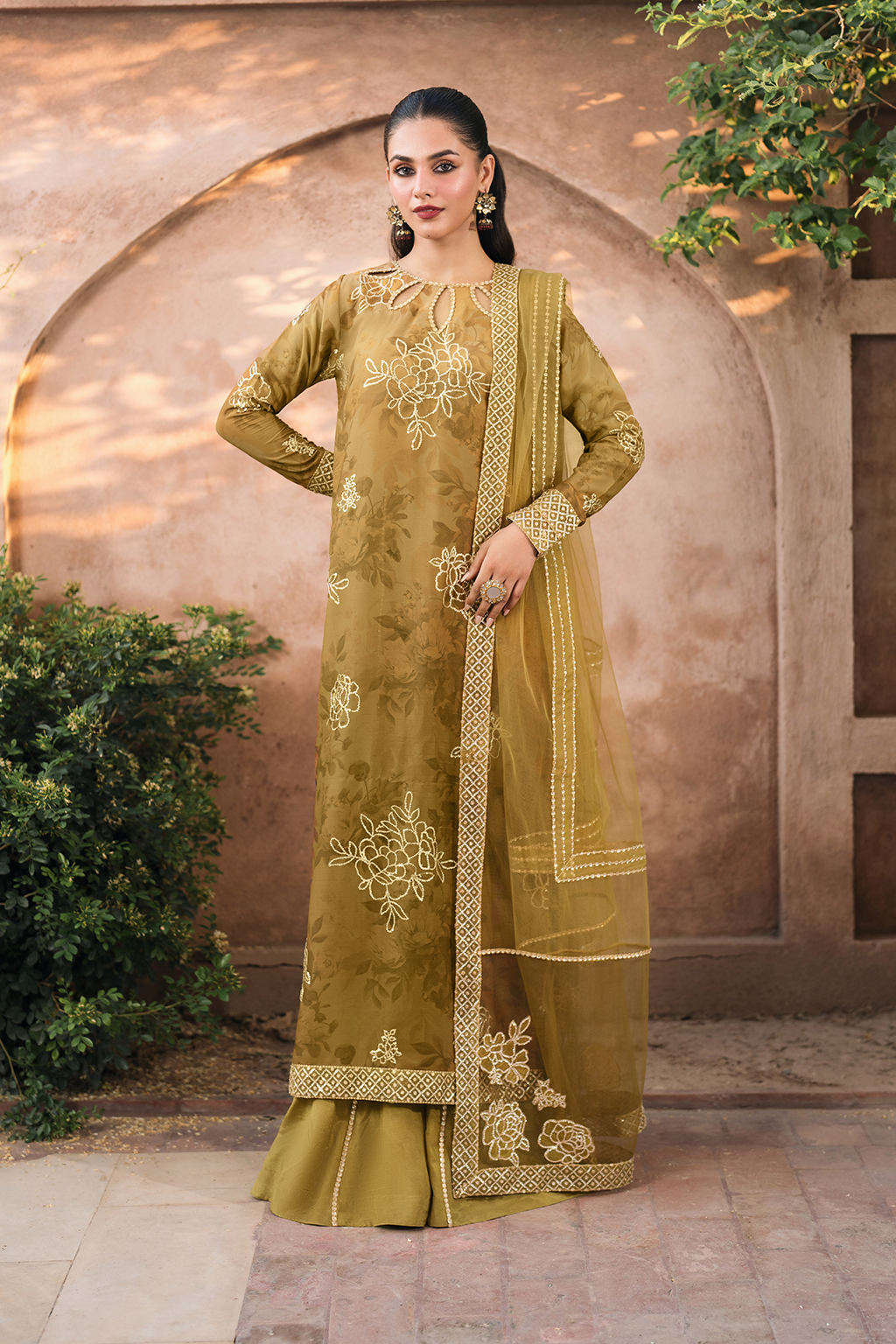 Iznik | Bandhani Formals | UE-332 - Ladies Clothes