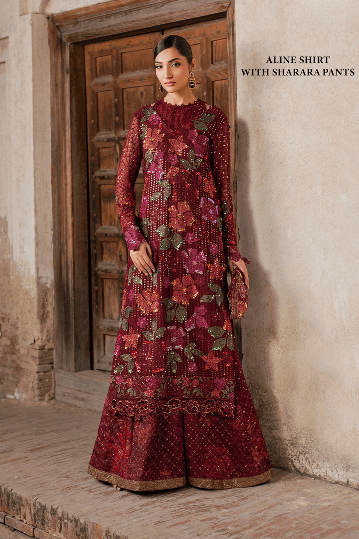Iznik | Luxury Chiffon | ILC-05 by Maria Faisal - Registered Vendor of : Iznik - type : Ladies Clothes - 100% original wedding dresses