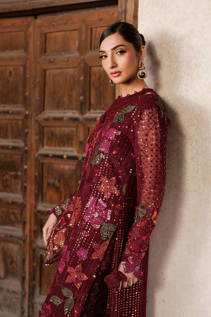 Iznik | Luxury Chiffon | ILC-05 by Maria Faisal - Registered Vendor of : Iznik - type : Ladies Clothes - 100% original wedding dresses