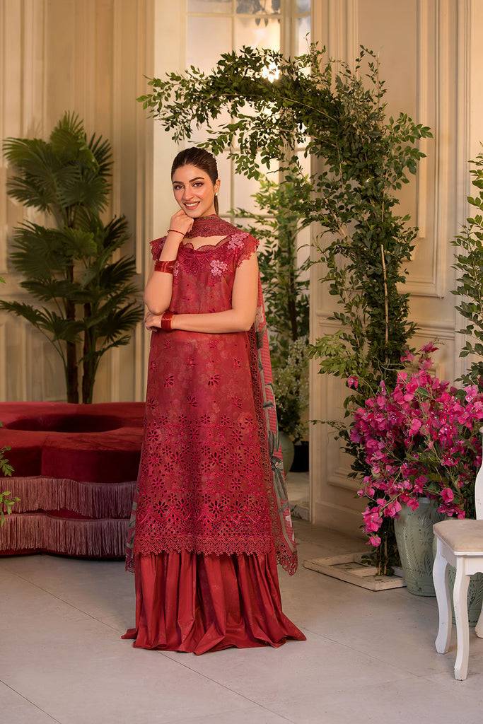 Sobia Nazir | Vital Lawn 25 | 8B by Maria Faisal - Registered Vendor of : Sobia Nazir - type : Ladies Clothes - 100% original wedding dresses