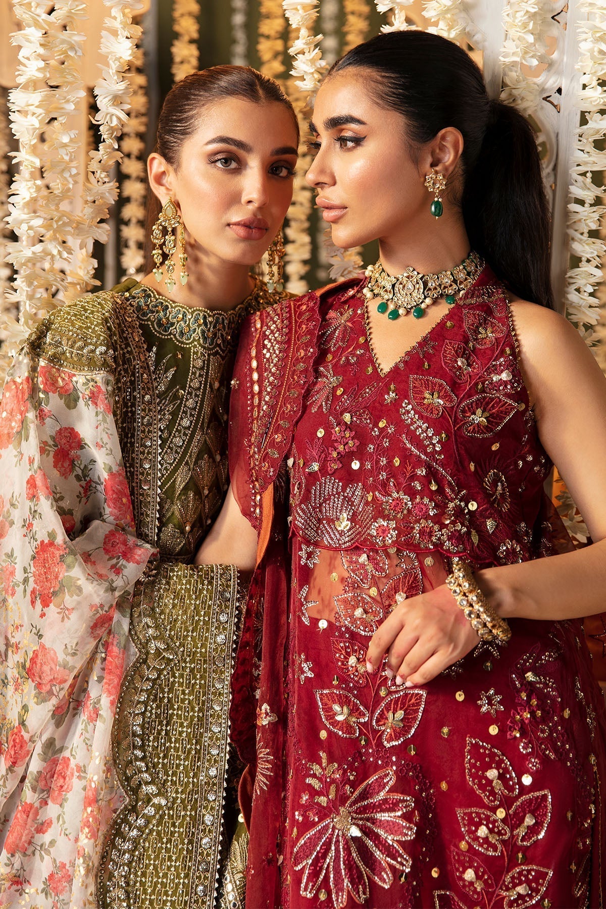 Nureh | Jhoomro Wedding Formals | NL-53 - MAHRO - Wedding Dress - Maria Faisal