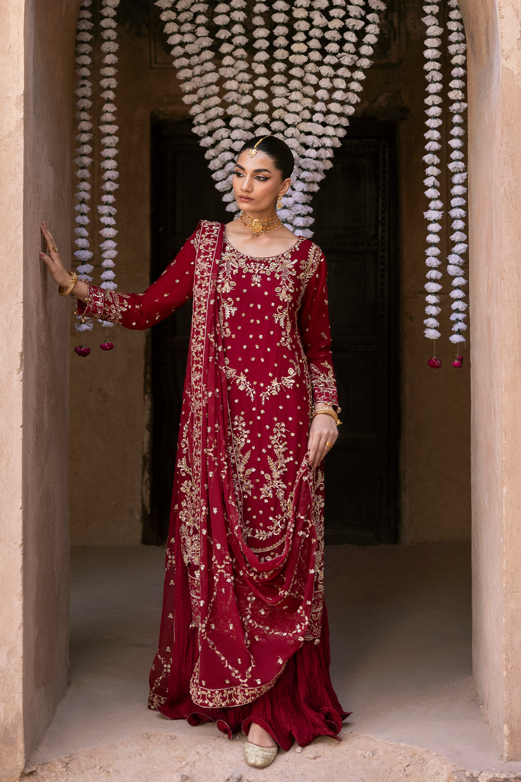 Emaan Adeel I The Empress Wedding Formals I ROSMYN - - Maria Faisal