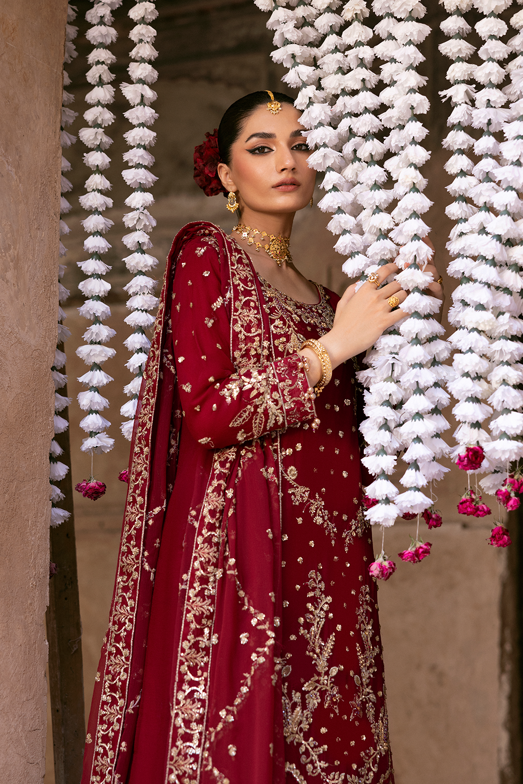 Emaan Adeel I The Empress Wedding Formals I ROSMYN - - Maria Faisal