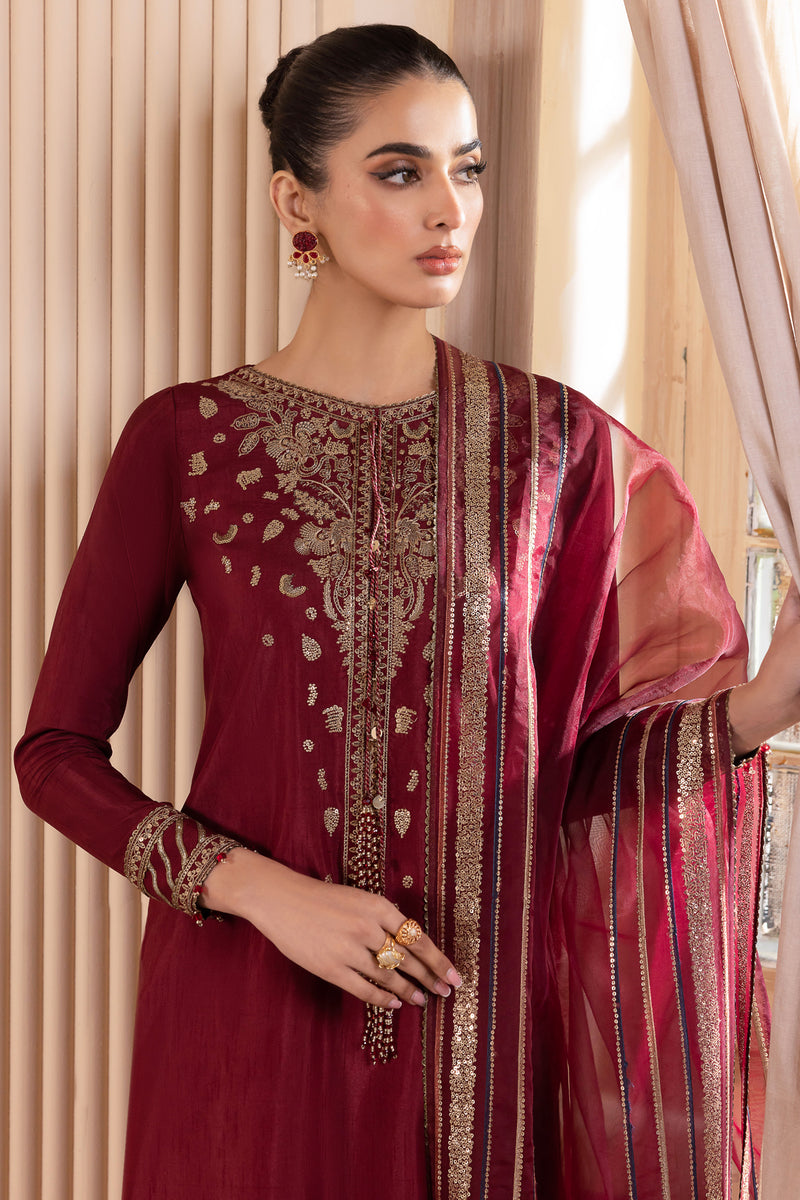 Jazmin | Formals Collection | RAW SILK UR-7016 - Ladies Clothes - Maria Faisal