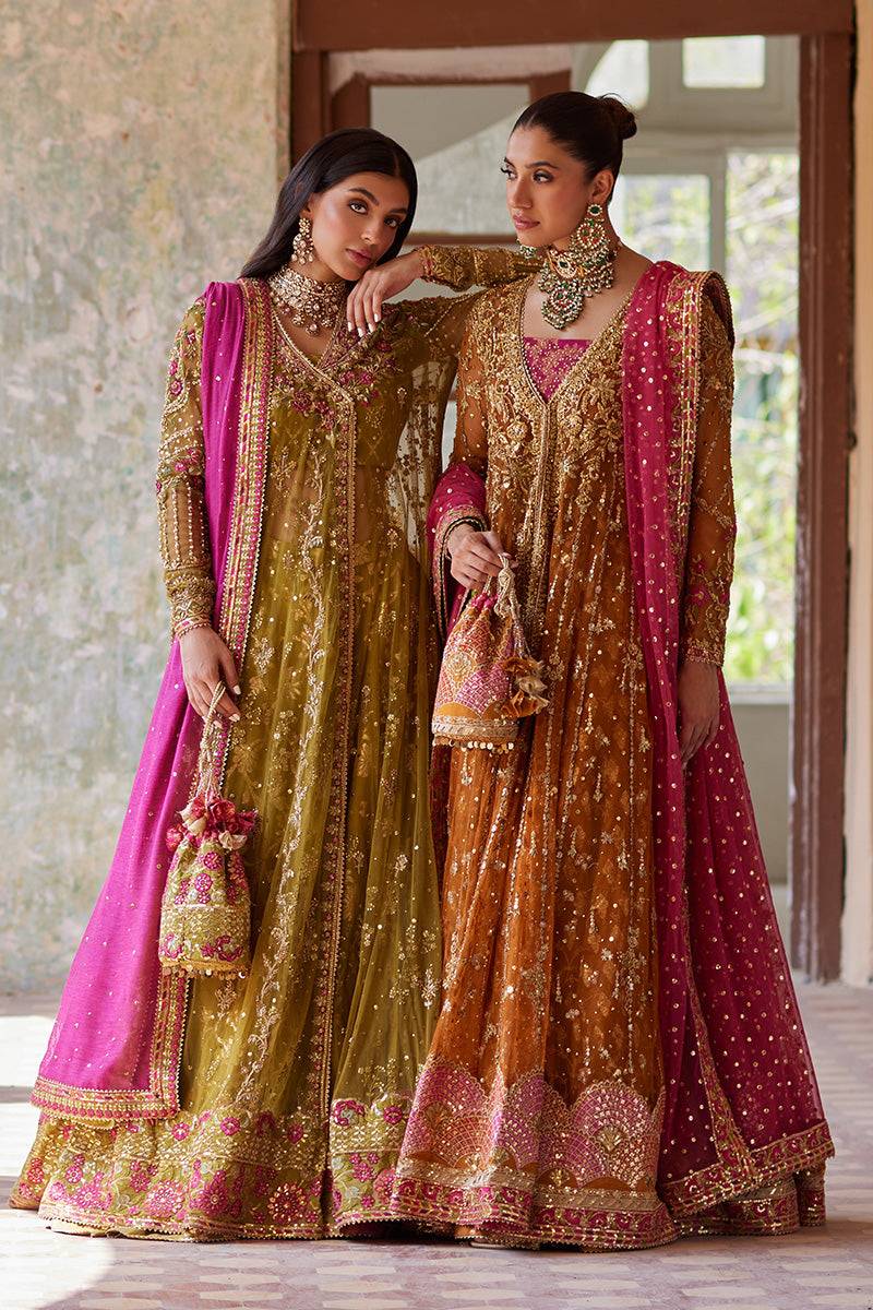 Mina Hassan | Formal Dholki Collection | Nour by Maria Faisal - Registered Vendor of : Mina Hassan - type : Ladies Clothes - 100% original wedding dresses