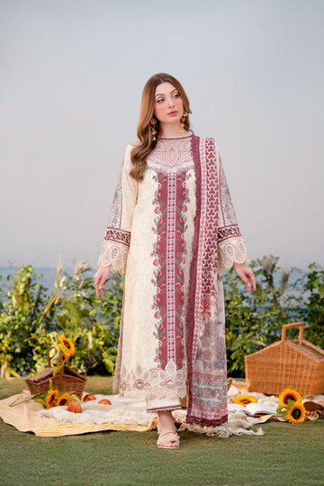 Aabyaan | Shezlin Chikankari Ramadan Edit 25 | ASENA (AR-06) - Designer Dress with Intricate embroidery and embellishments. Shop elegent wedding dress at Maria Faisal.