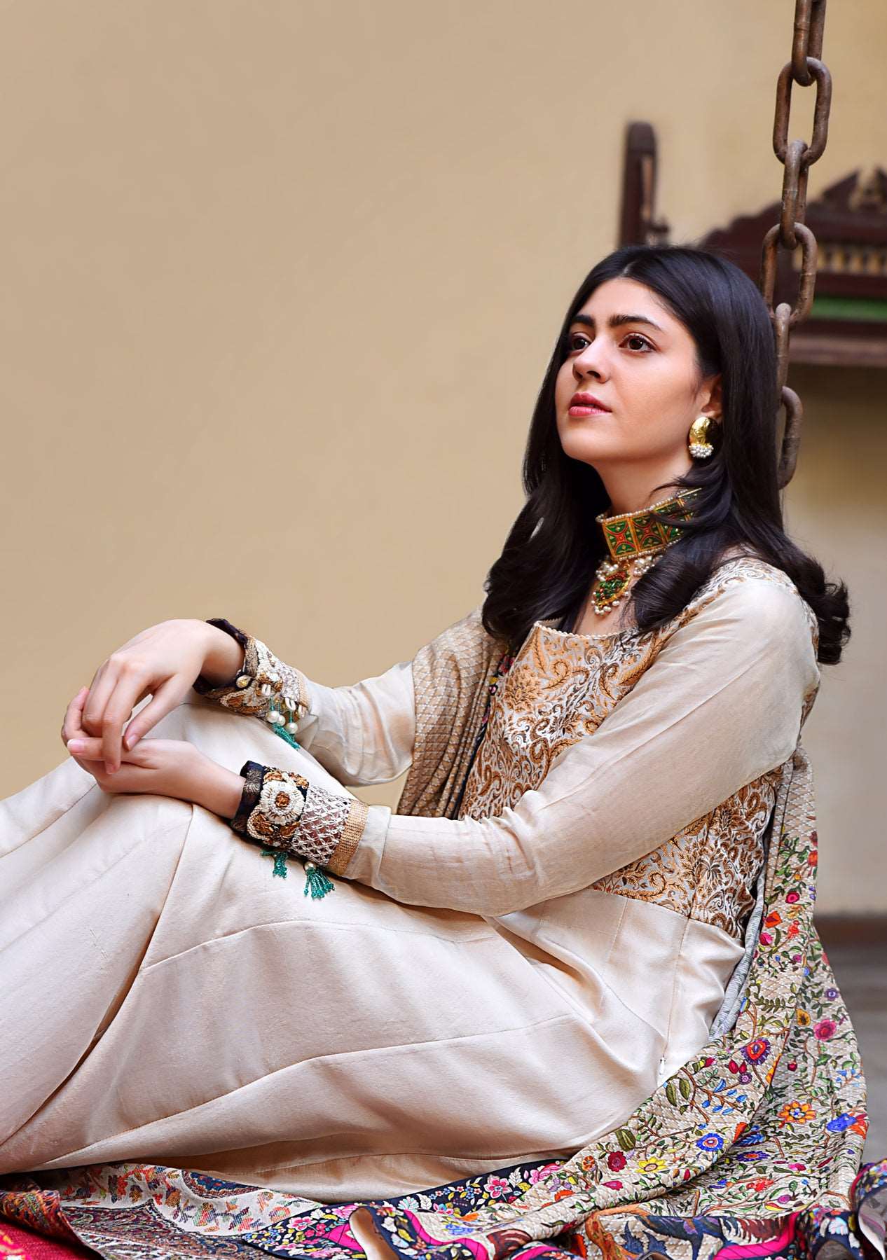 Layla Chatoor | Pret A Porter | LC-03 - Luxury Dress - available at Maria Faisal in UK and USA.