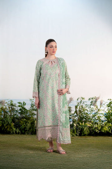 Aabyaan | Shezlin Chikankari Ramadan Edit 25 | EBRU (AR-16) - Designer Dress with Intricate embroidery and embellishments. Shop elegent wedding dress at Maria Faisal.