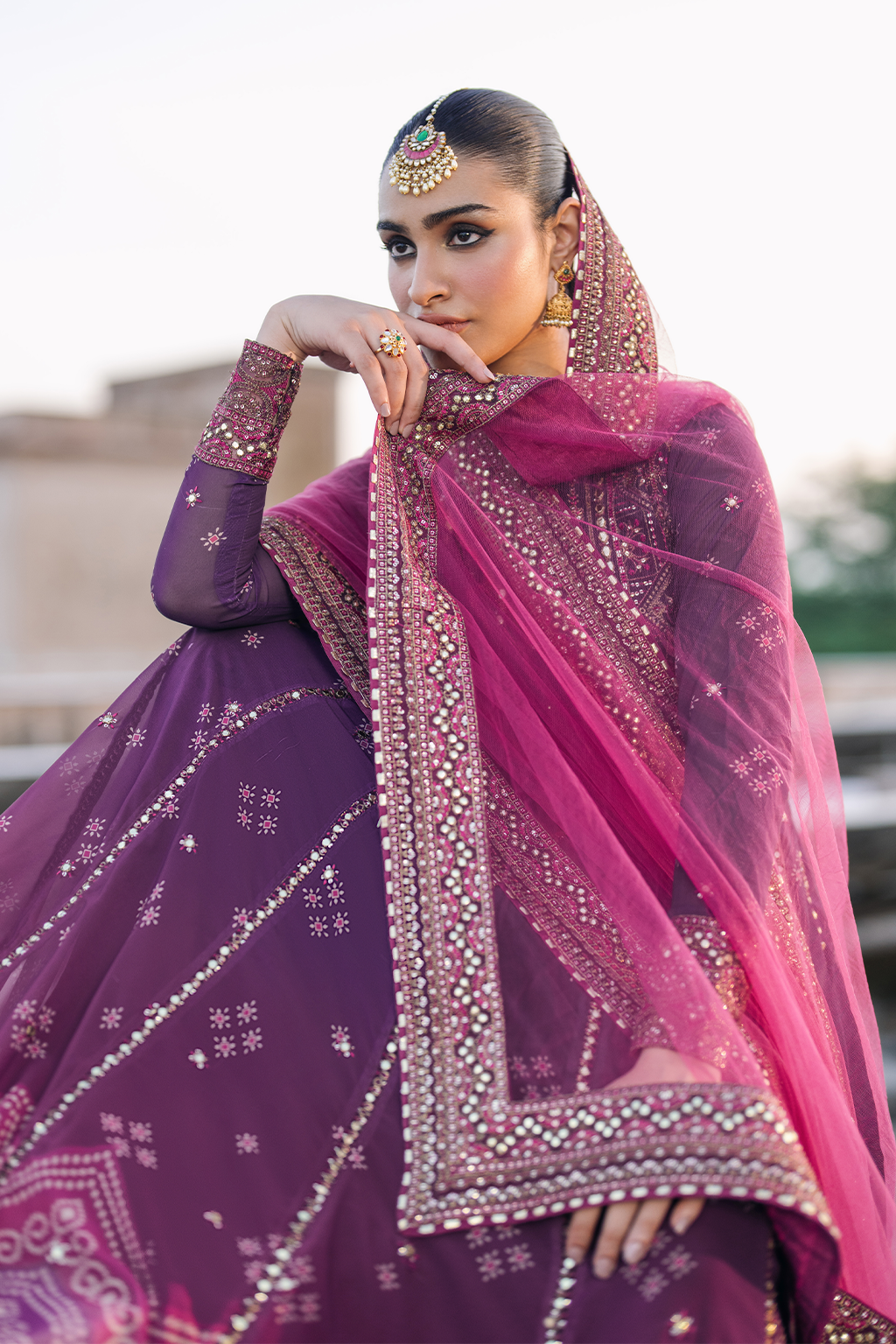 Iznik | Bandhani Formals | UE-333 - Ladies Clothes