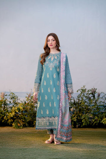 Aabyaan | Shezlin Chikankari Ramadan Edit 25 | SIBEL (AR-08) - Designer Dress with Intricate embroidery and embellishments. Shop elegent wedding dress at Maria Faisal.
